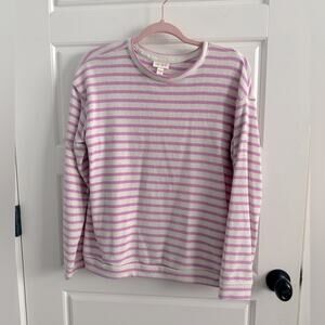 Cat & Jack striped young adult long sleeve shirt